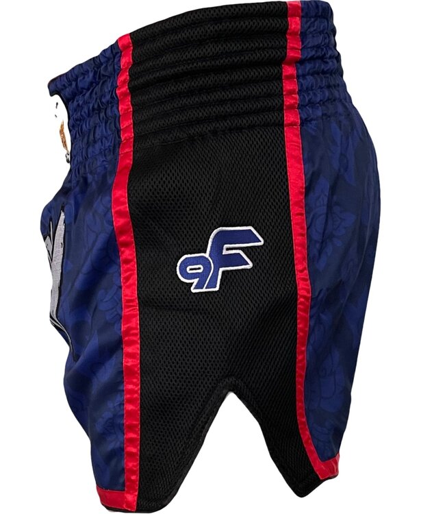 Fluory Muay Thai Short Kunlun Fights Blue