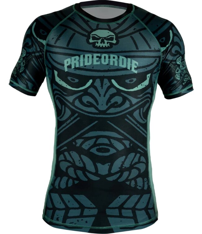 Pride or Die PRIDEorDiE SAMURAÏ Rash Guard Compressie Shirt