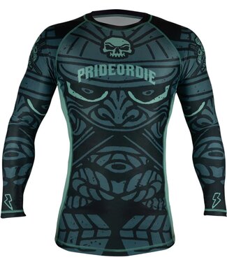 Pride or Die PRiDE or DiE  SAMURAÏ L/S Rash Guard Compression Shirt Pride or Die PRiDE or DiE  SAMURAÏ L/S Rash Guard Compression Shirt