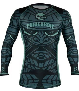 PRiDEorDiE PRiDE or DiE  SAMURAÏ L/S Rash Guard Compression Shirt