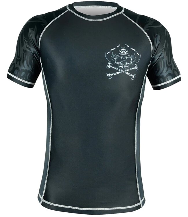 Pride or Die PRiDE or DiE PIRATE V.2 Rash Guard Black Grey