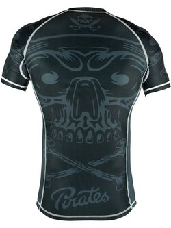 Pride or Die PRIDE or DiE PIRATE V.2 Rash Guard Zwart Grijs