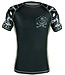 Pride or Die PRiDE or DiE PIRATE V.2 Rash Guard Schwarz Weiß