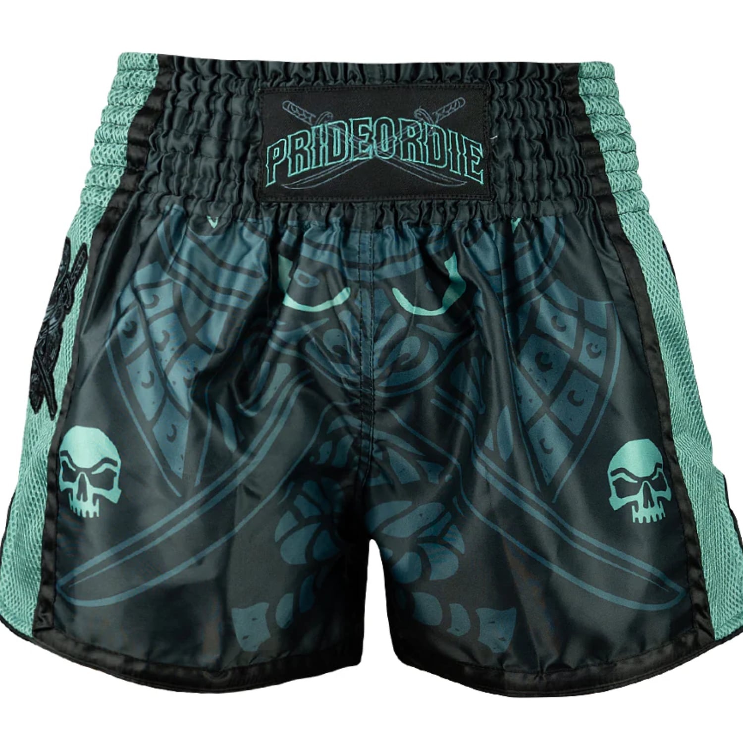 PRIDEorDiE Samurai Kickboxing Muay Thai Shorts - Fightwear Shop