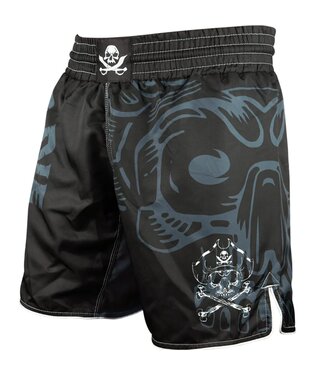 PRiDEorDiE PRIDE or DiE Fightshorts Pirat V.2 Schwarz Grau
