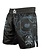 Pride or Die PRIDE or DiE Fightshorts Pirate V.2 Schwarz Grau