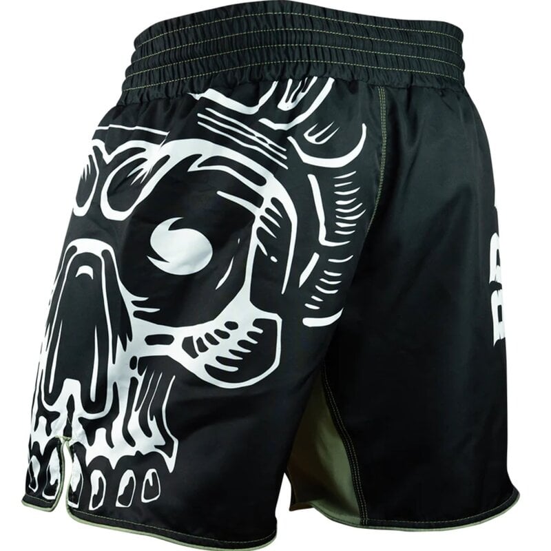 Pride or Die PRIDE or DiE Fightshorts Pirate V.2 Black White