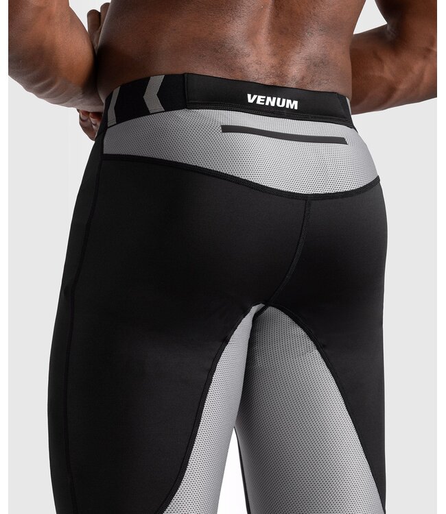 Venum Sportleggings Tempest Spats Schwarz Grau