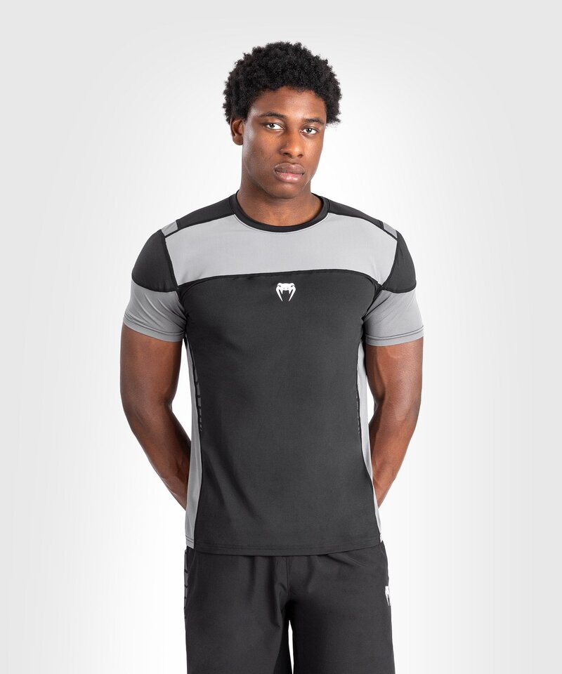 Venum Venum Tempest Men's Dry-Tech Training T-Shirt Black Grey