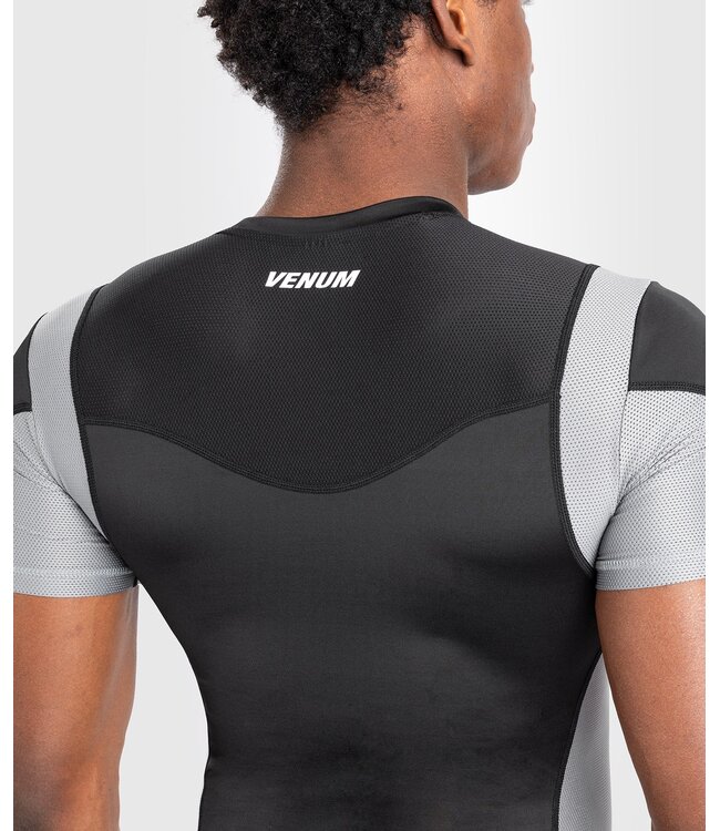 Venum Tempest Rash Guard Kompressionsshirts schwarz/grau
