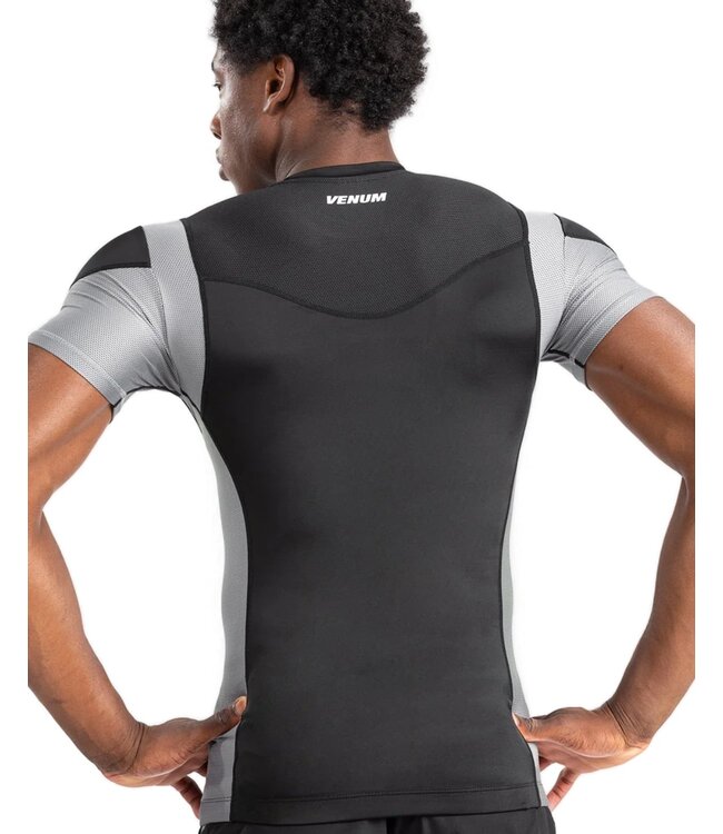 Venum Tempest Rash Guard Kompressionsshirts schwarz/grau