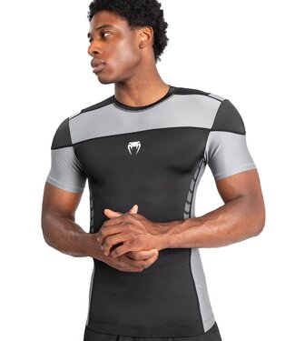 Venum Venum Tempest Rash Guard Compressieshirts Zwart Grijs