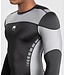 Venum Tempest Rash Guard Compression Shirts L/S Black Grey