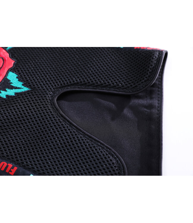 Fluory Muay Thai Kickboxen Shorts Pistola Schwarz