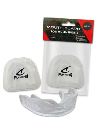PunchR™  PunchR™ GoFit SA Gebitsbeschermer MG-009 Adult Transparant