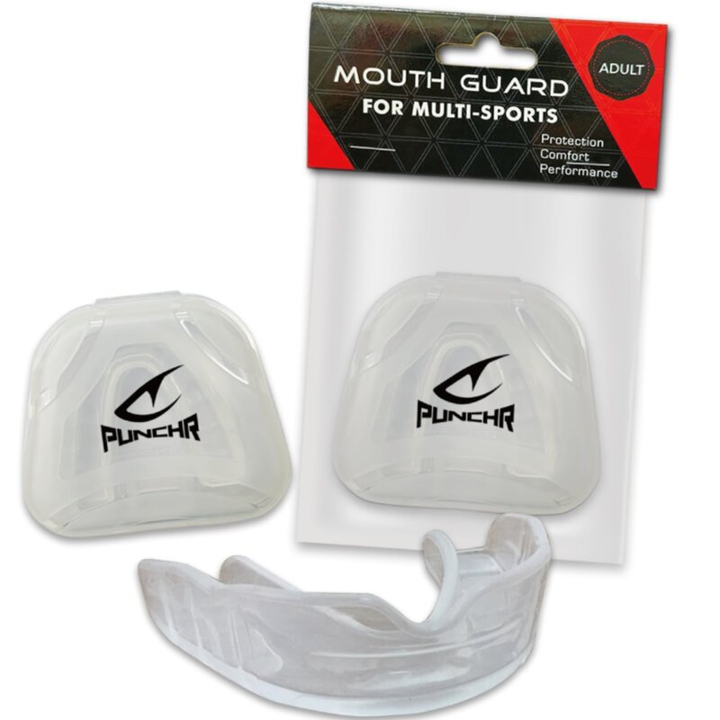 PunchR™  PunchR™ GoFit SA Mundschutz MG-009 Erwachsene Transparent