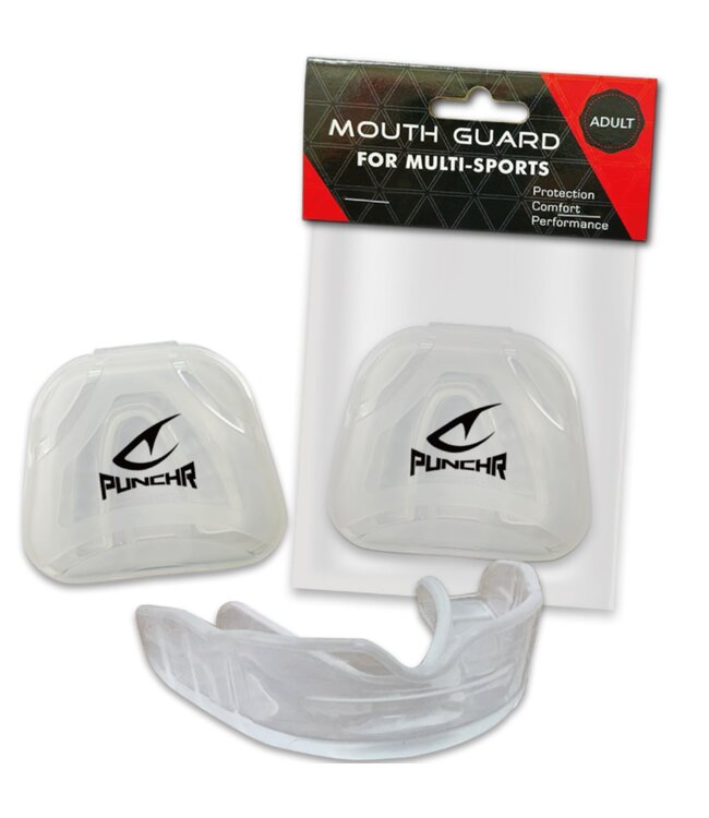 PunchR™  PunchR™ GoFit SA Gebitsbeschermer MG-009 Kids Transparant