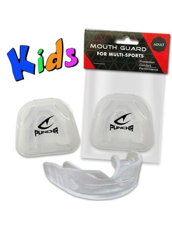PunchR™  PunchR™ GoFit SA Gebitsbeschermer MG-009 Kids Transparant