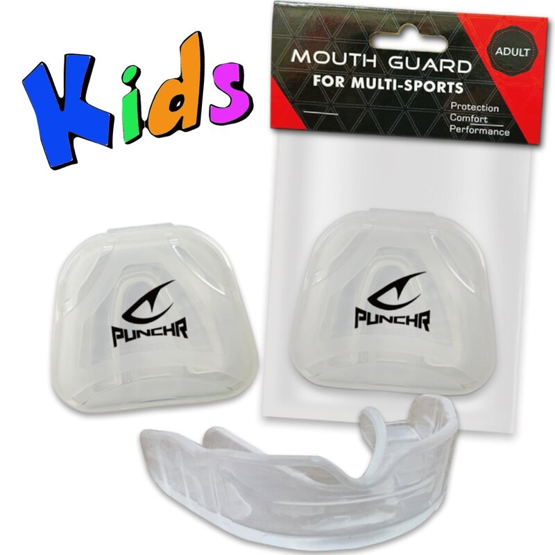 PunchR™  PunchR™ GoFit SA Gebitsbeschermer MG-009 Kids Transparant