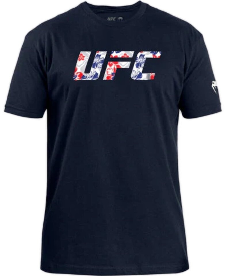 UFC UFC x Venum Adrenaline Unrivaled Max Holloway T-Shirt Mitternachtsmarineblau