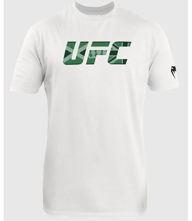 UFC x Venum Adrenaline Unrivaled T-Shirt Leon Edwards White