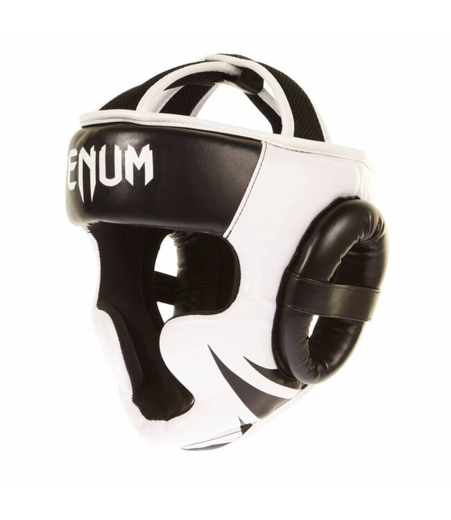 Venum Challenger Kids Headgear Black White