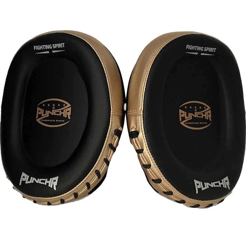 PunchR™  PunchR™ Focus Mitts Hand Pads FM7 Zwart Goud