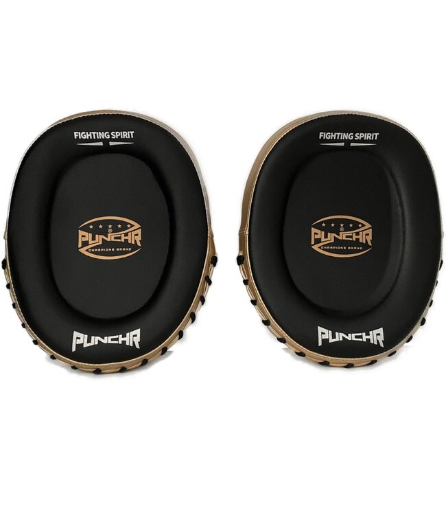 PunchR™  PunchR™ Focus Mitts Hand Pads FM7 Black Gold