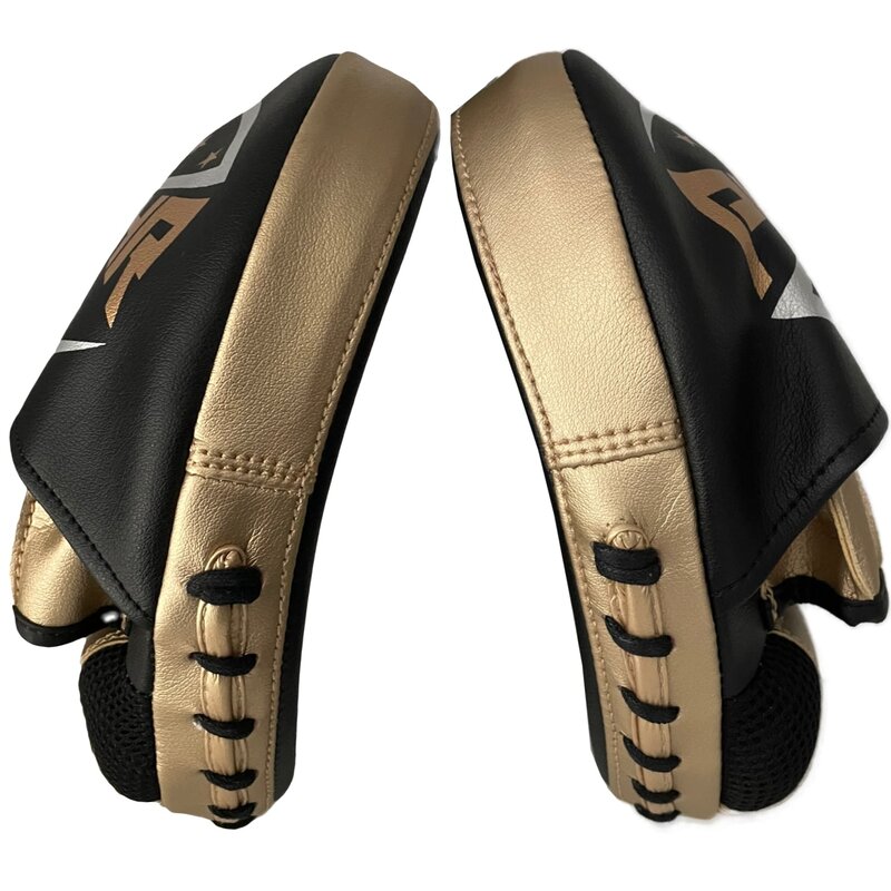 PunchR™  PunchR™ Focus Mitts Hand Pads FM7 Zwart Goud