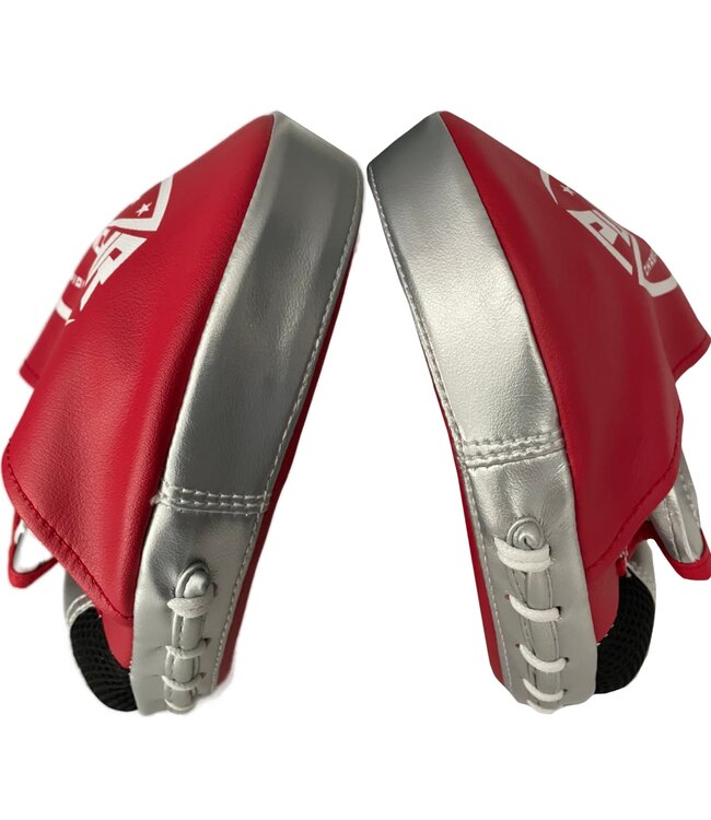 PunchR™  PunchR™ Focus Mitts Hand Pads FM7 Red Silver