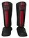 PunchR™  PunchR™ Pro Range Shinguards Black Red