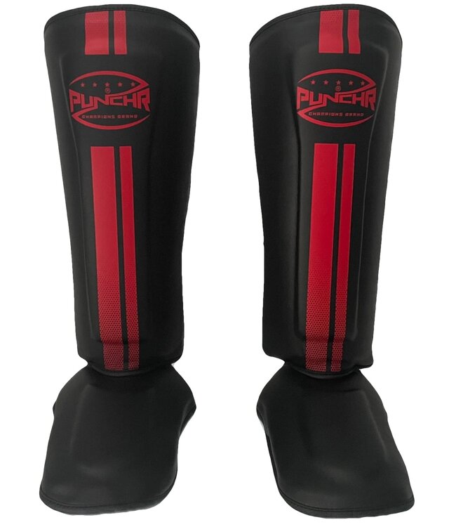 PunchR™  PunchR™ Pro Range Scheenbeschermers Zwart Fade Rood