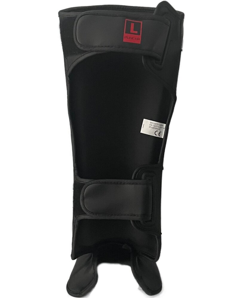 PunchR™  PunchR™ Pro Range Shinguards Black Red