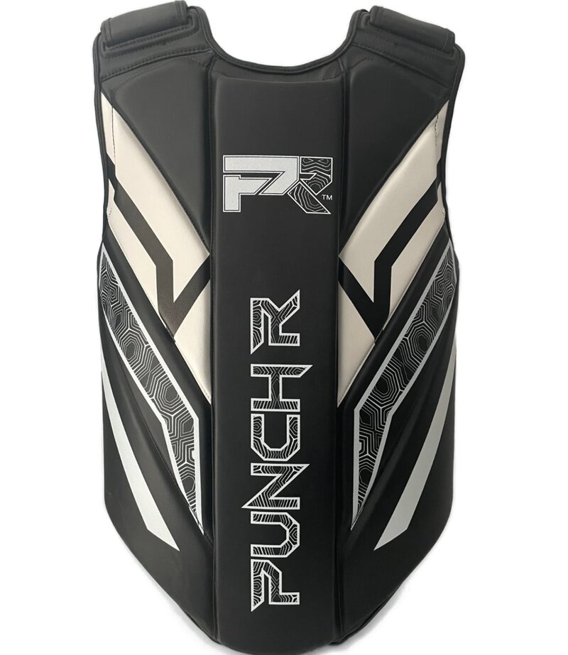 PunchR™  PunchR™ Pro Line Körperschutz Mikrofaser Schwarz Weiß