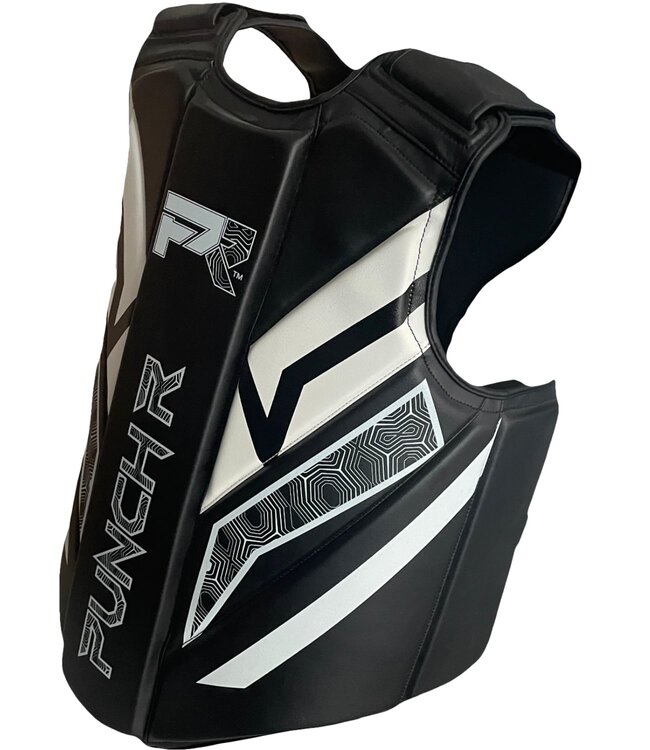 PunchR Pro Line Body Protector Zwart Wit