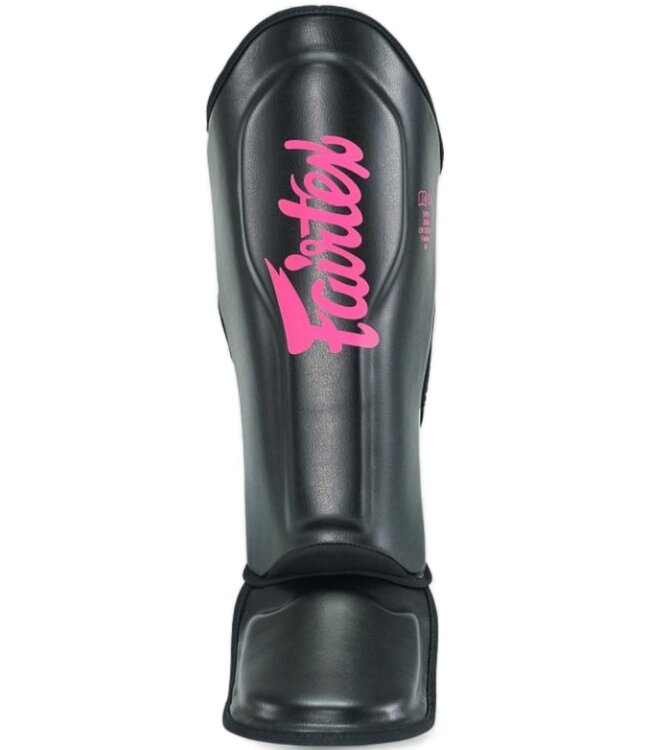 Fairtex Booster FXB Kickboxing Schienbeinschützer Schwarz Pink