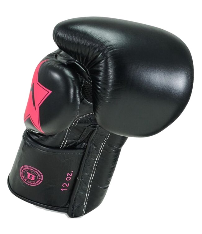 Fairtex x Booster FXB Bokshandschoenen Zwart/Roze - Muay Thai & Kickboksen
