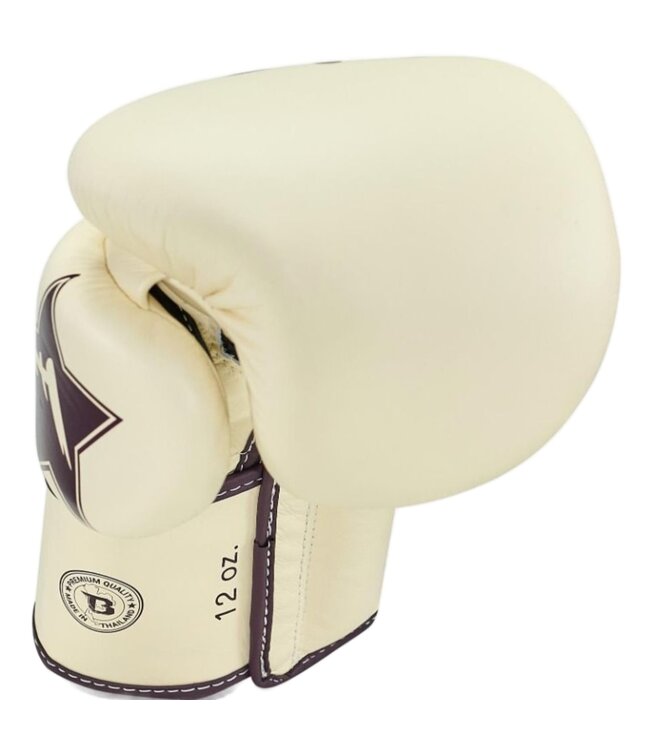Fairtex x Booster FXB Boxing Gloves Cream - Muay Thai & Kickboxing
