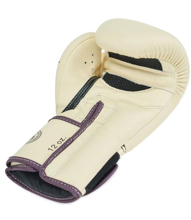 Fairtex x Booster FXB Boxing Gloves Cream - Muay Thai & Kickboxing