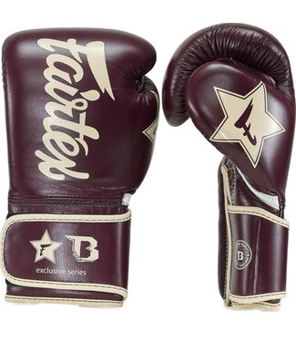 Fairtex Fairtex x Booster Bokshandschoenen FXB BG V2 Bruin Creme