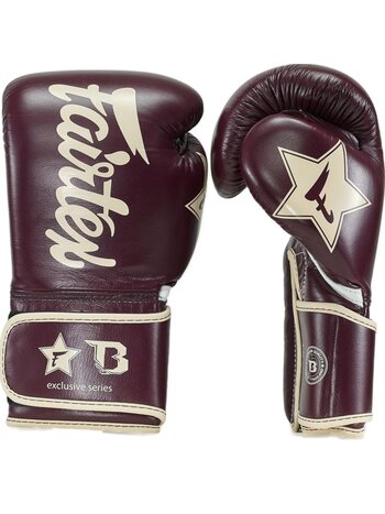 Fairtex Fairtex x Booster Boxhandschuhe FXB BG V2 Braun Creme