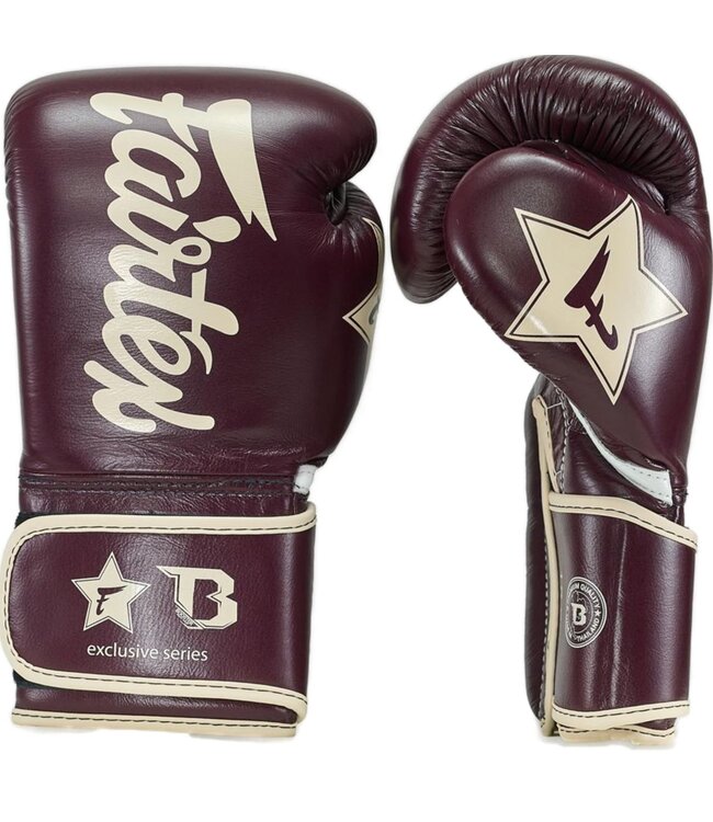 Fairtex Fairtex x Booster Boxhandschuhe FXB BG V2 Braun Creme