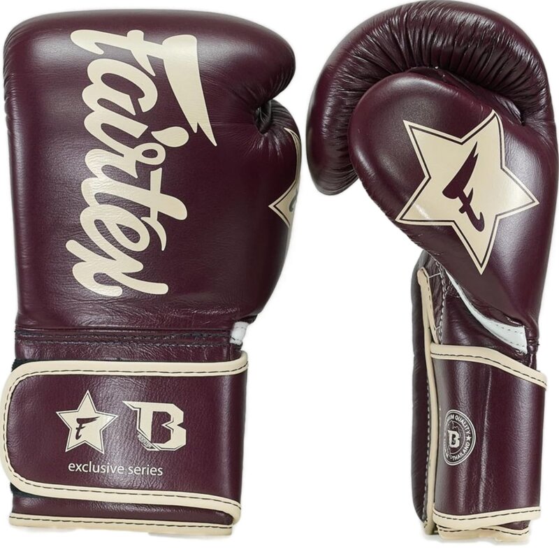 Fairtex Fairtex x Booster Boxhandschuhe FXB BG V2 Braun Creme