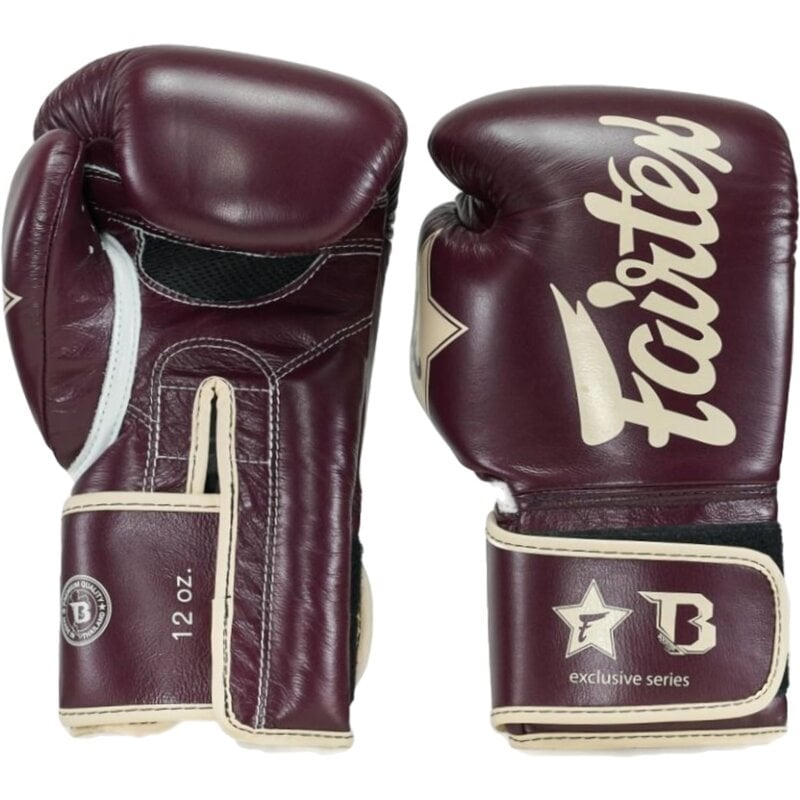 Fairtex Fairtex x Booster Boxhandschuhe FXB BG V2 Braun Creme