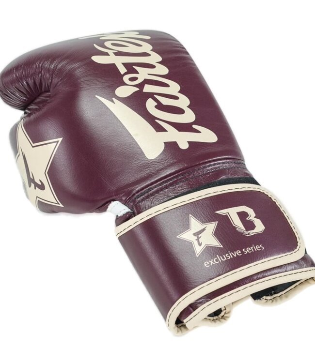 Fairtex x Booster FXB Bokshandschoenen Bruin/Créme - Muay Thai & Kickboksen