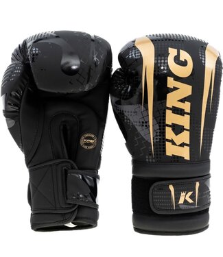 King Pro Boxing King Pro Boxing Shogun Series 2 Boxhandschuhe Camo Gold