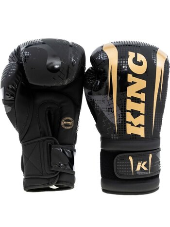 King Pro Boxing King Pro Boxing Shogun Series 2 (Kick)Bokshandschoenen Camo Gold