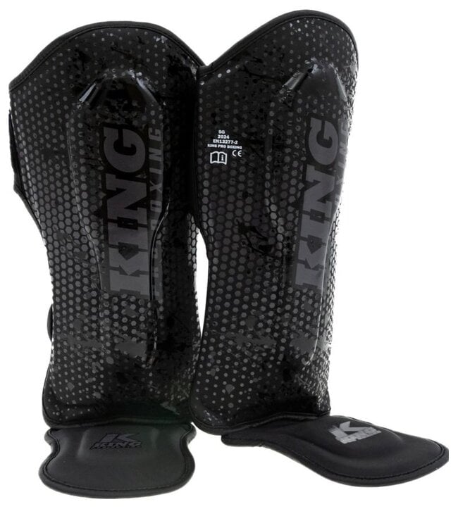 King Pro Boxing King Pro Boxing Kids Shin Guards KPB/SG Hexagon 1