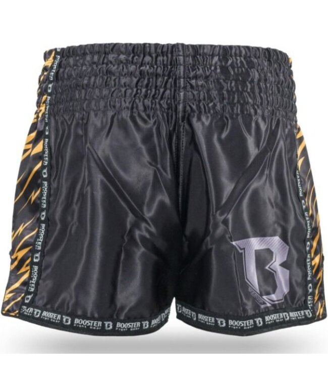 Booster Kids Muay Thai Shorts Combat Series 1 Black Gold