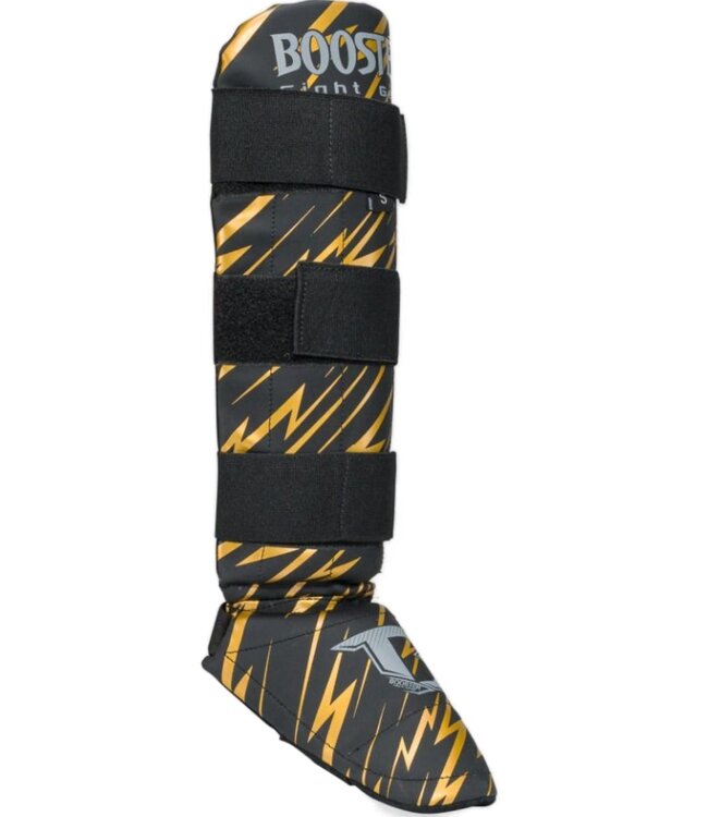 Booster Kids Shinguards Combat Series 1 SG Black Gold
